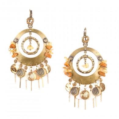 Boucles d oreilles amandiine