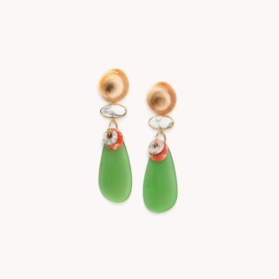 Boucles d oreilles cap ferret nature bijoux