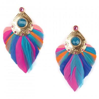 Boucles d oreilles flo