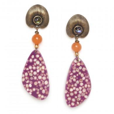 Boucles d oreilles nature bijoux collection mystique 3