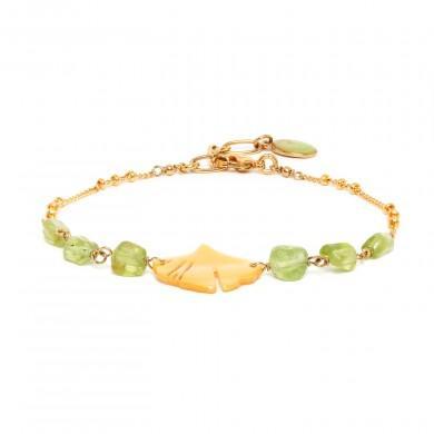 Bracelet ginkgo nature bijoux