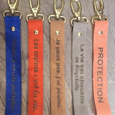 Porte cles laniere loulou de nantes